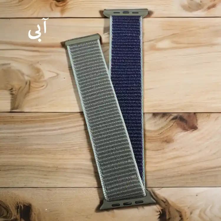 بند ساعت هوشمند مدل پارچه ای چسبی LOOP مناسب برای سایز 42/44/45/49 — تصویر ۶
