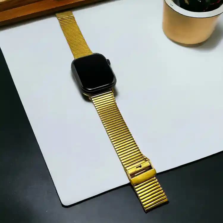 بند ساعت هوشمند iband مدل striped استیل مناسب برای سایز 42/44/45/49 — تصویر ۲
