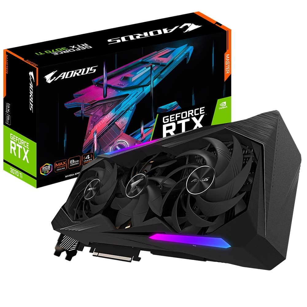 کارت گرافیک استوک RTX 3070 Ti GIGABYTE AORUS 8GB