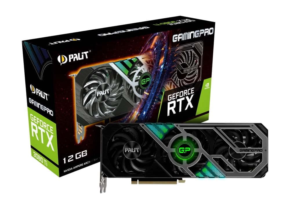 کارت گرافیک استوک RTX 3080 Ti PALIT Gaming Pro OC 12GB