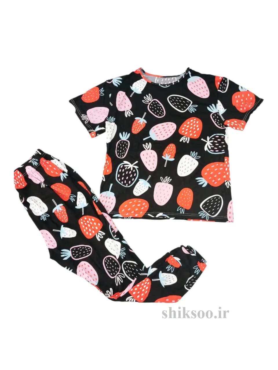 تیشرت و شلوار گیاهی زنانه کد w157