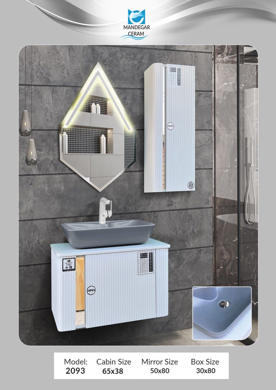 روشویی کابینتی 2093 ماندگار سرام — تصویر ۲