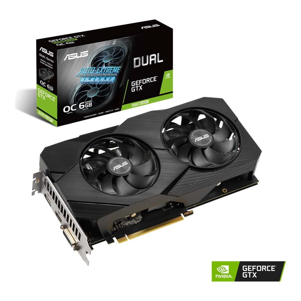 کارت گرافیک استوک GTX 1660 SUPER ASUS DUAL EVO 6GB — تصویر ۲