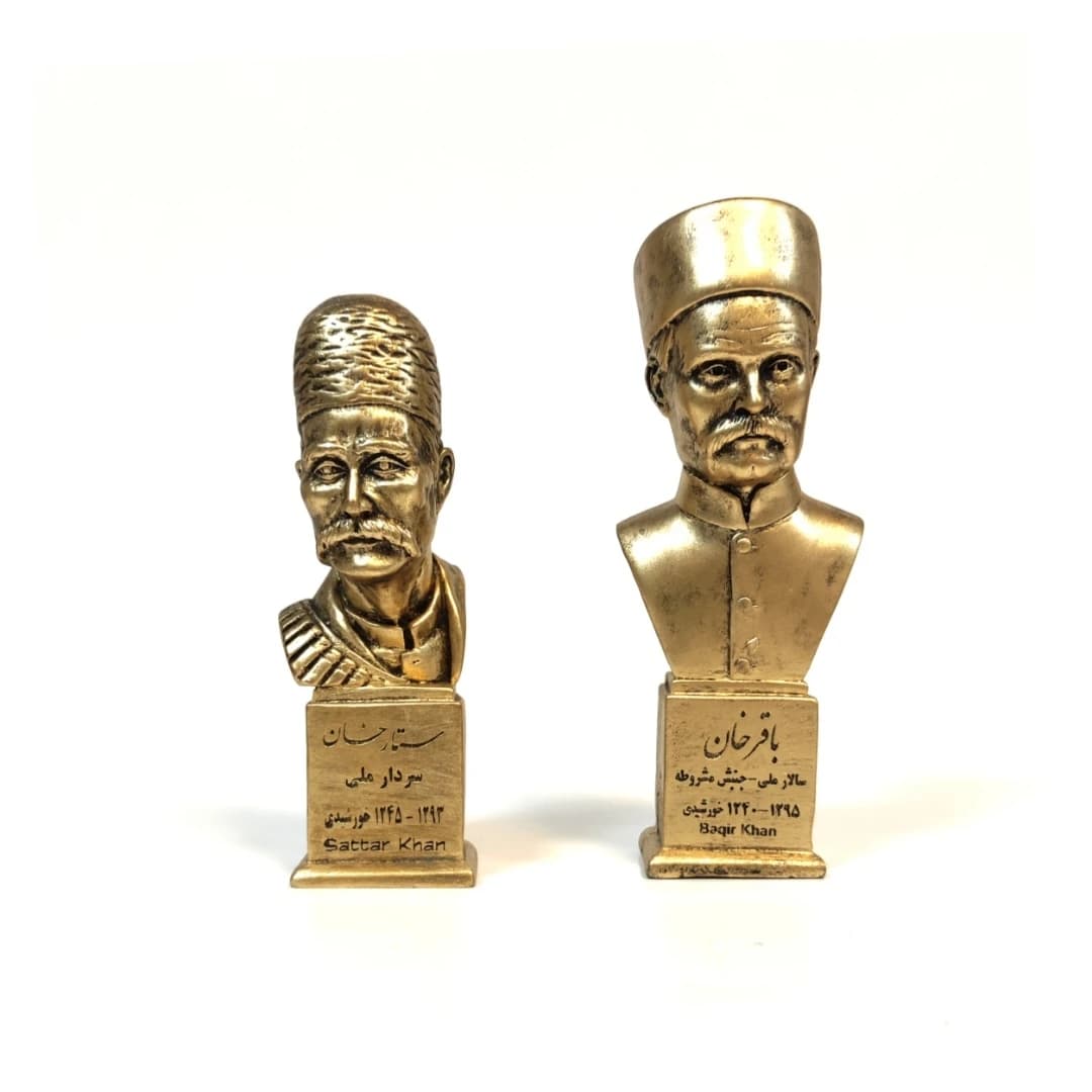 تندیس ستارخان-باقرخان سردار و سالار ملی — تصویر ۳