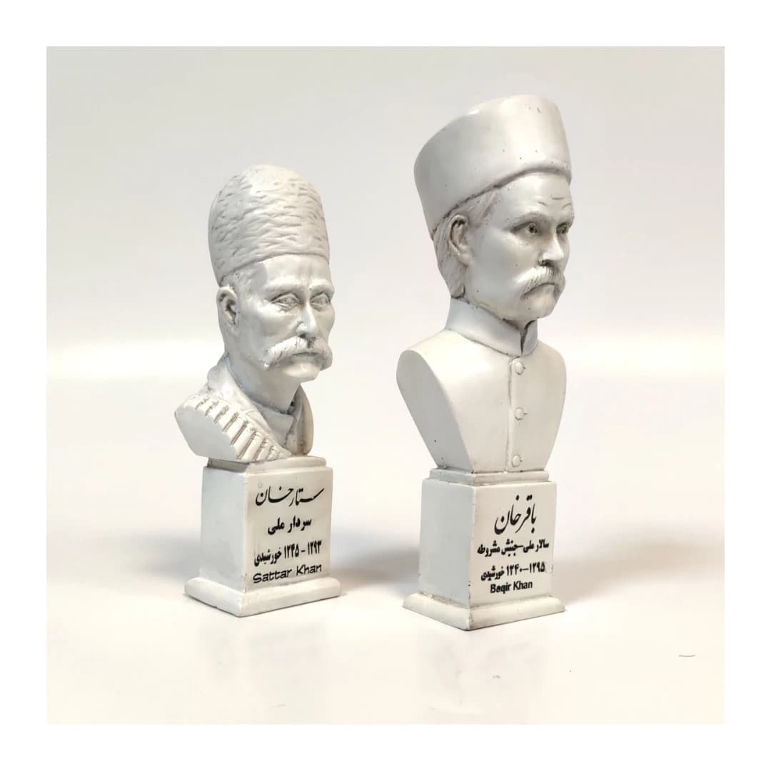 تندیس ستارخان-باقرخان سردار و سالار ملی — تصویر ۲