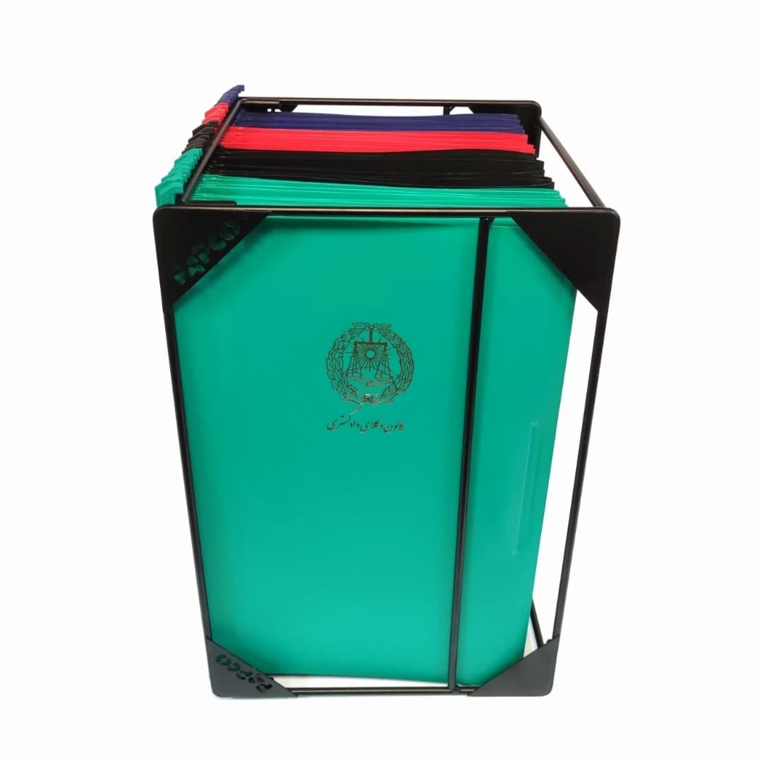 استند فلزی برای پوشه های گیره دار pvc — تصویر ۴