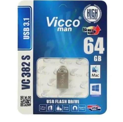 فلش 64 گیگ USB3.1 ویکومن مدل VC382s — تصویر ۲