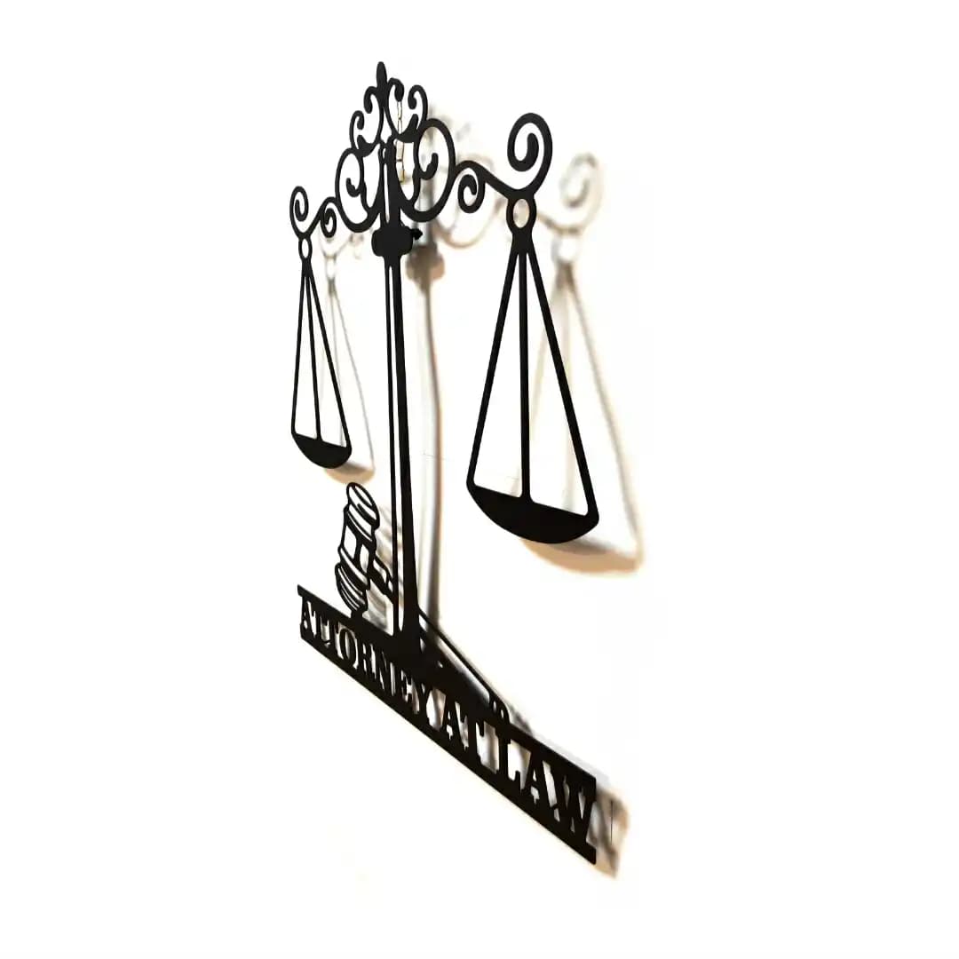 تابلو دکوراتیو مدل ATTORNEY AT LAW — تصویر ۳