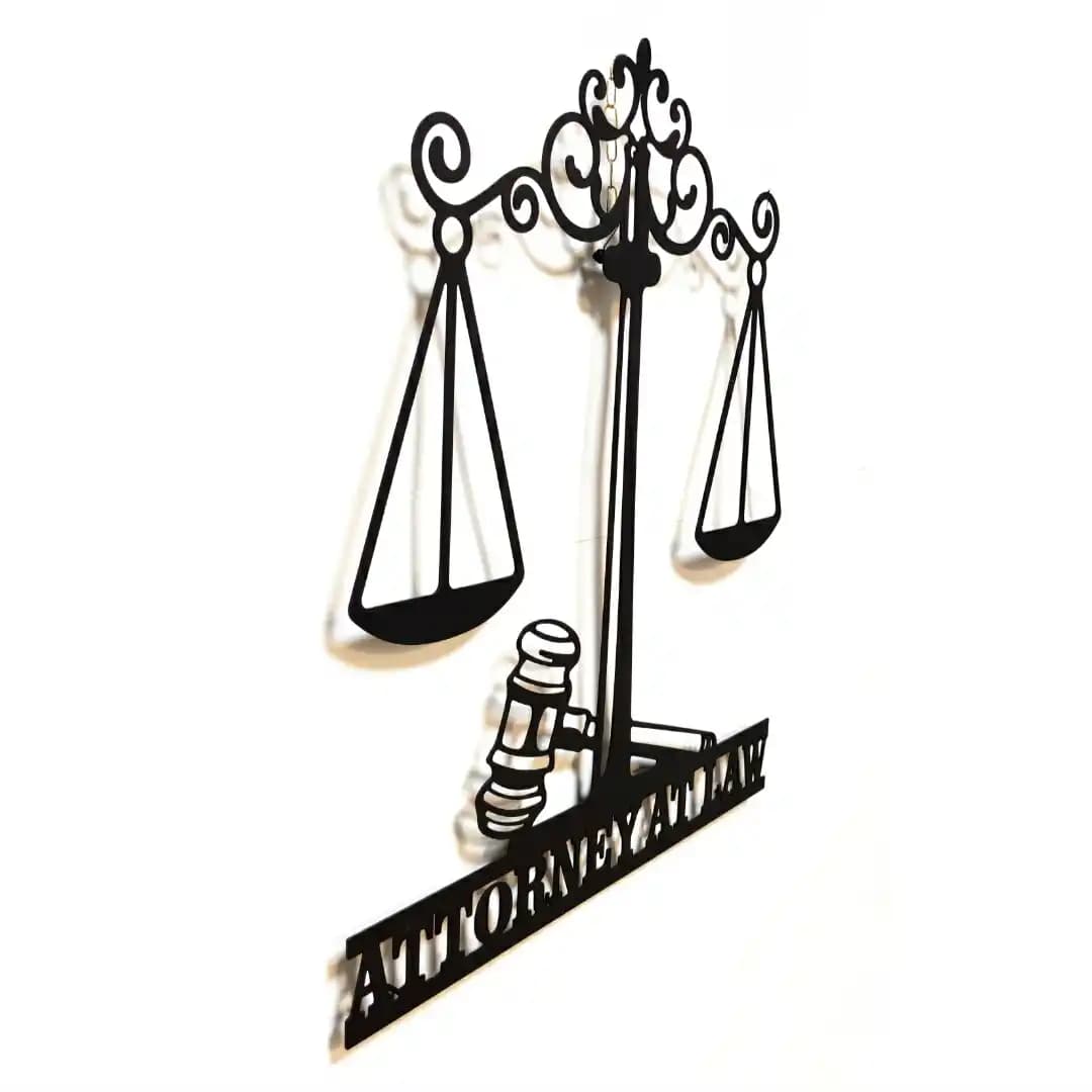 تابلو دکوراتیو مدل ATTORNEY AT LAW — تصویر ۲