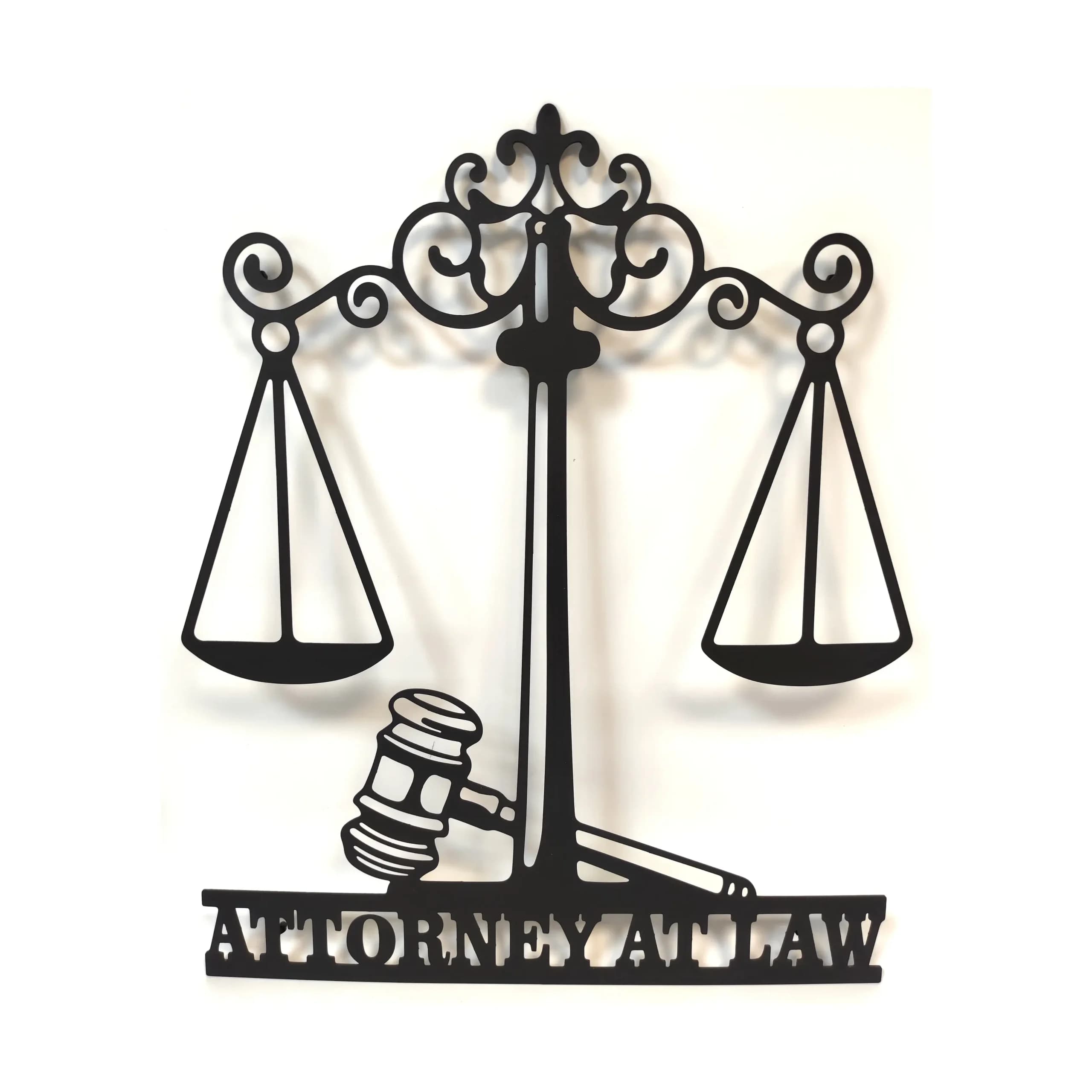 تابلو دکوراتیو مدل ATTORNEY AT LAW