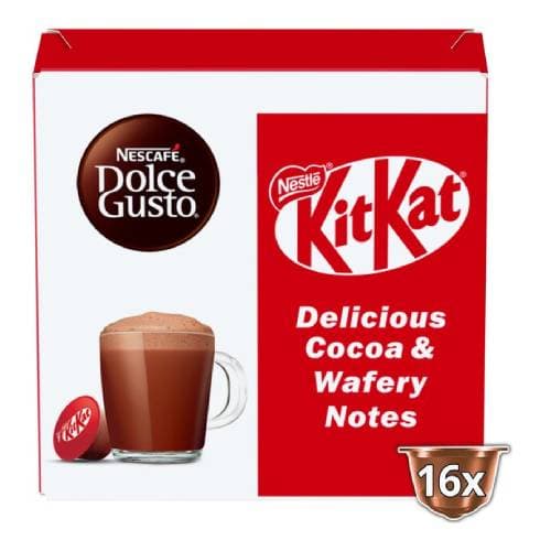 کپسول قهوه دلچه گوستو هات چاکلت کیت کت