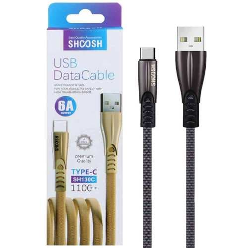 کابل شارژ SH130C SHOOSH تایپ سی — تصویر ۲