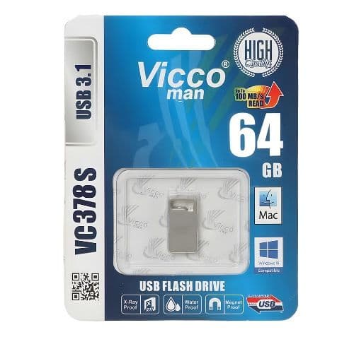 فلش 64گیگ USB3.1 ویکومن مدل VC378s — تصویر ۳