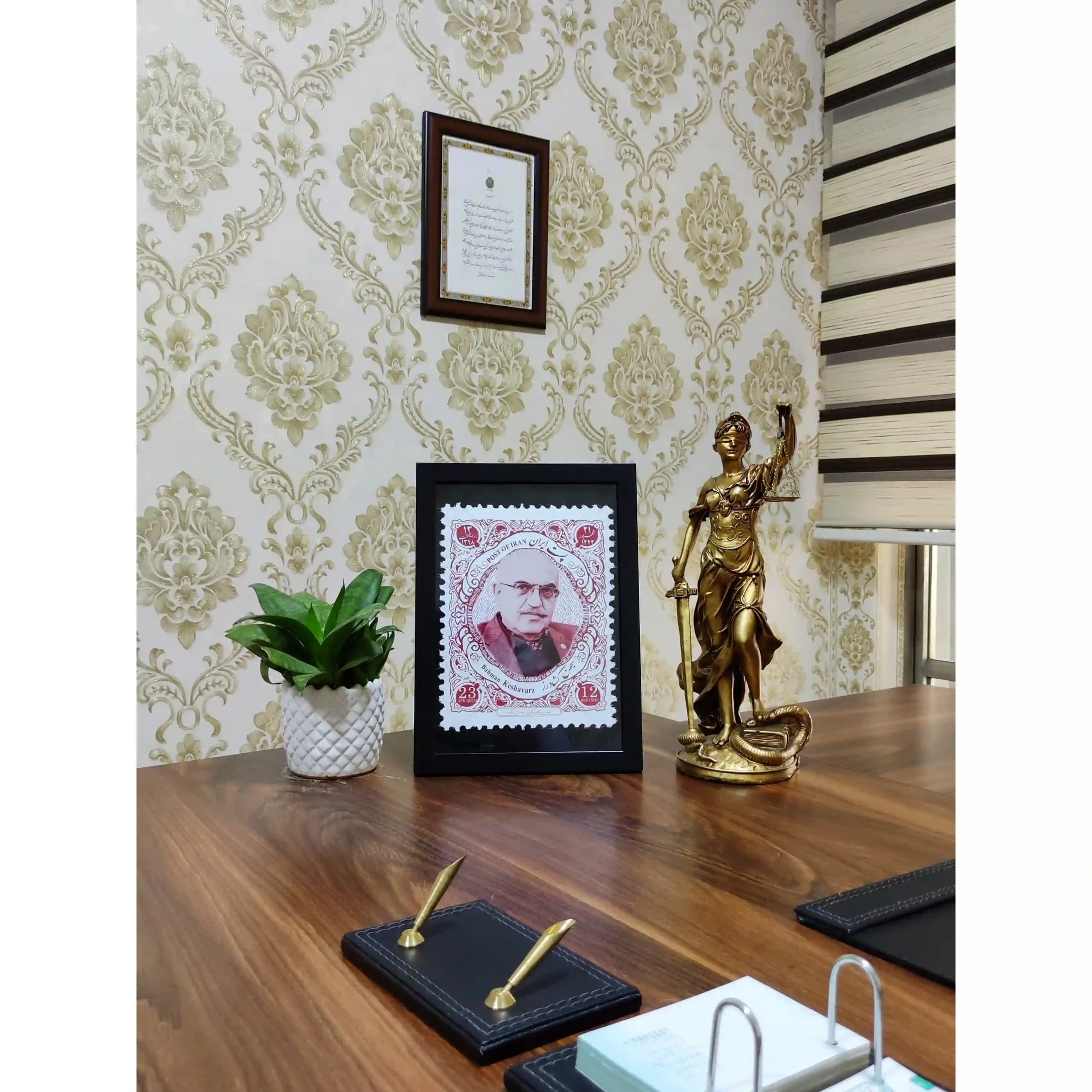 نقش تمبر استاد بهمن کشاورز — تصویر ۳