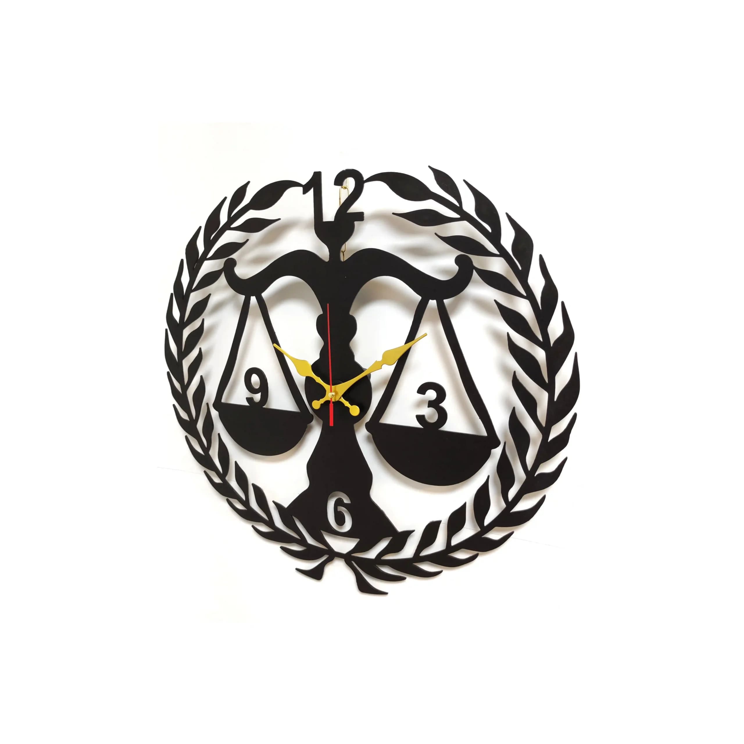 ساعت دیواری دکوراتیو طرح میزان