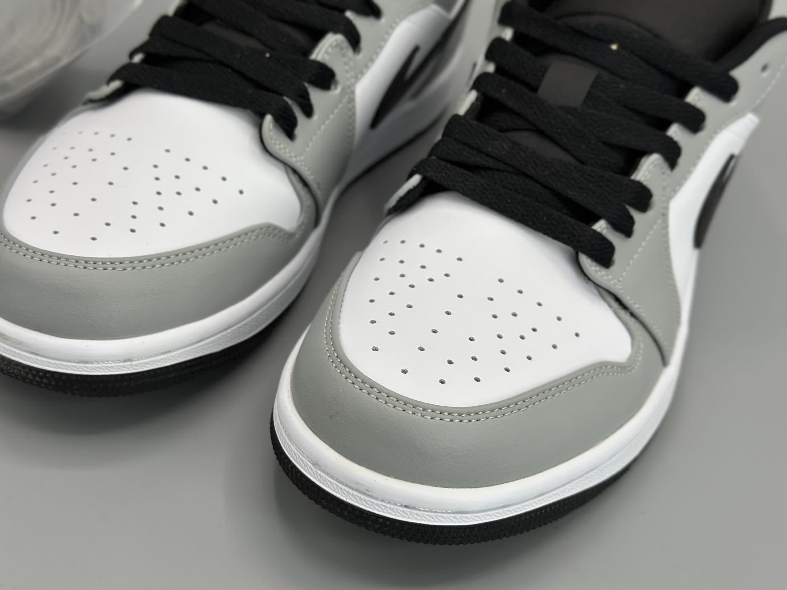 کتانی نایکی جردن1لو اسموک گری/Nike Air Jordan 1 low — تصویر ۸