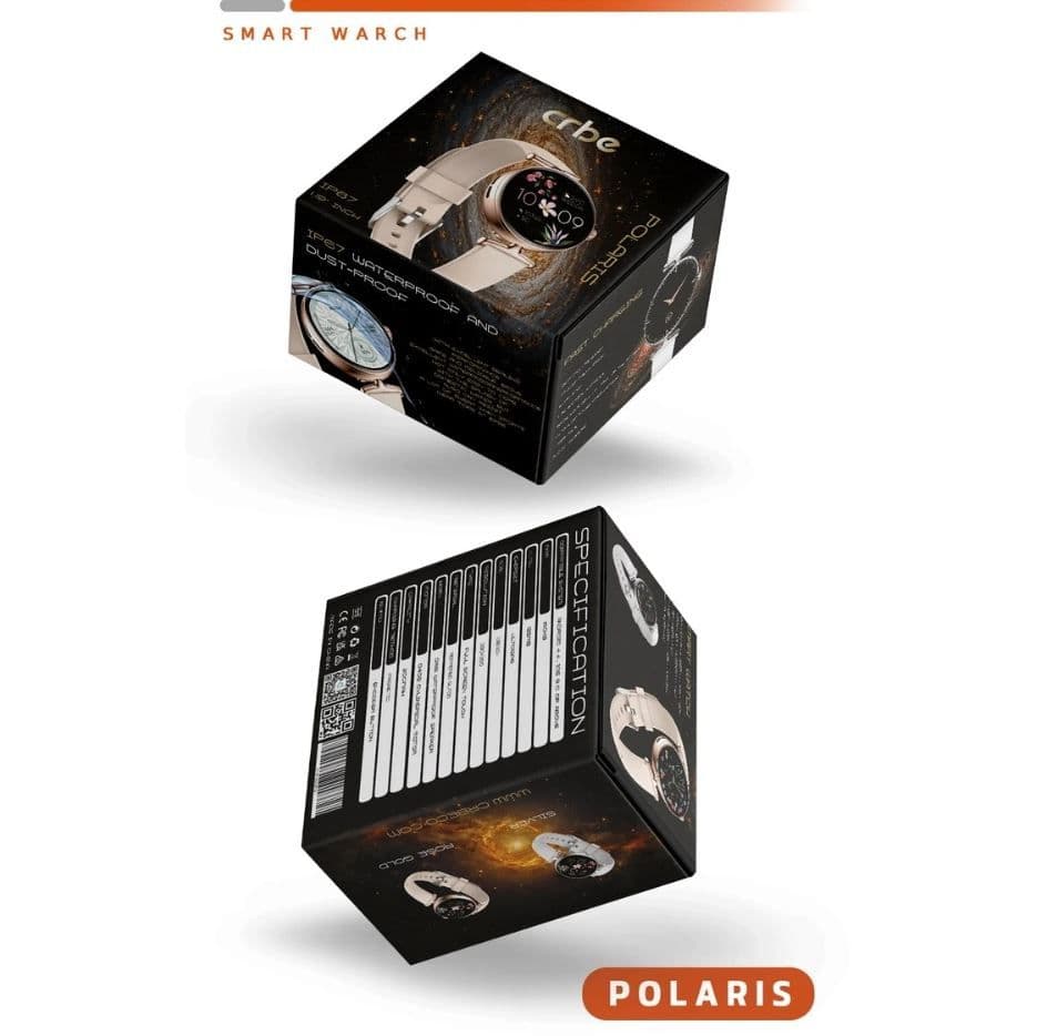ساعت هوشمند ضد آب CRBE مدل POLARIS VE19 — تصویر ۴