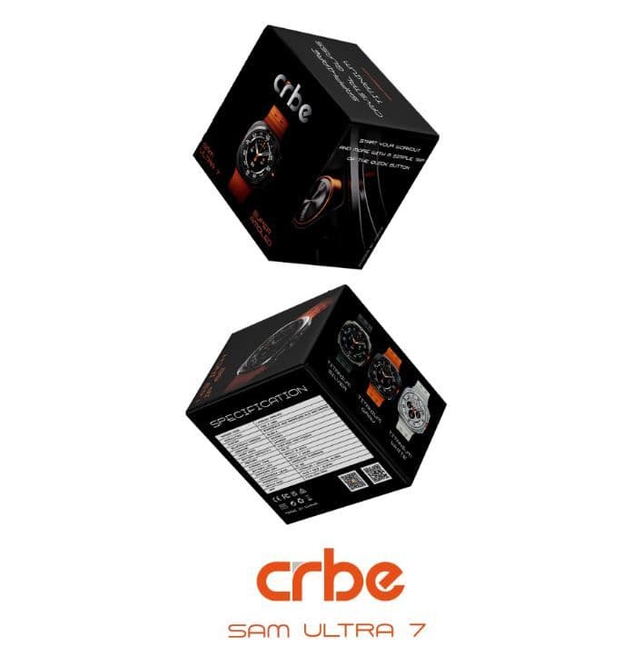 ساعت هوشمند ضد آب CRBE مدل SAM ULTRA 7 — تصویر ۵