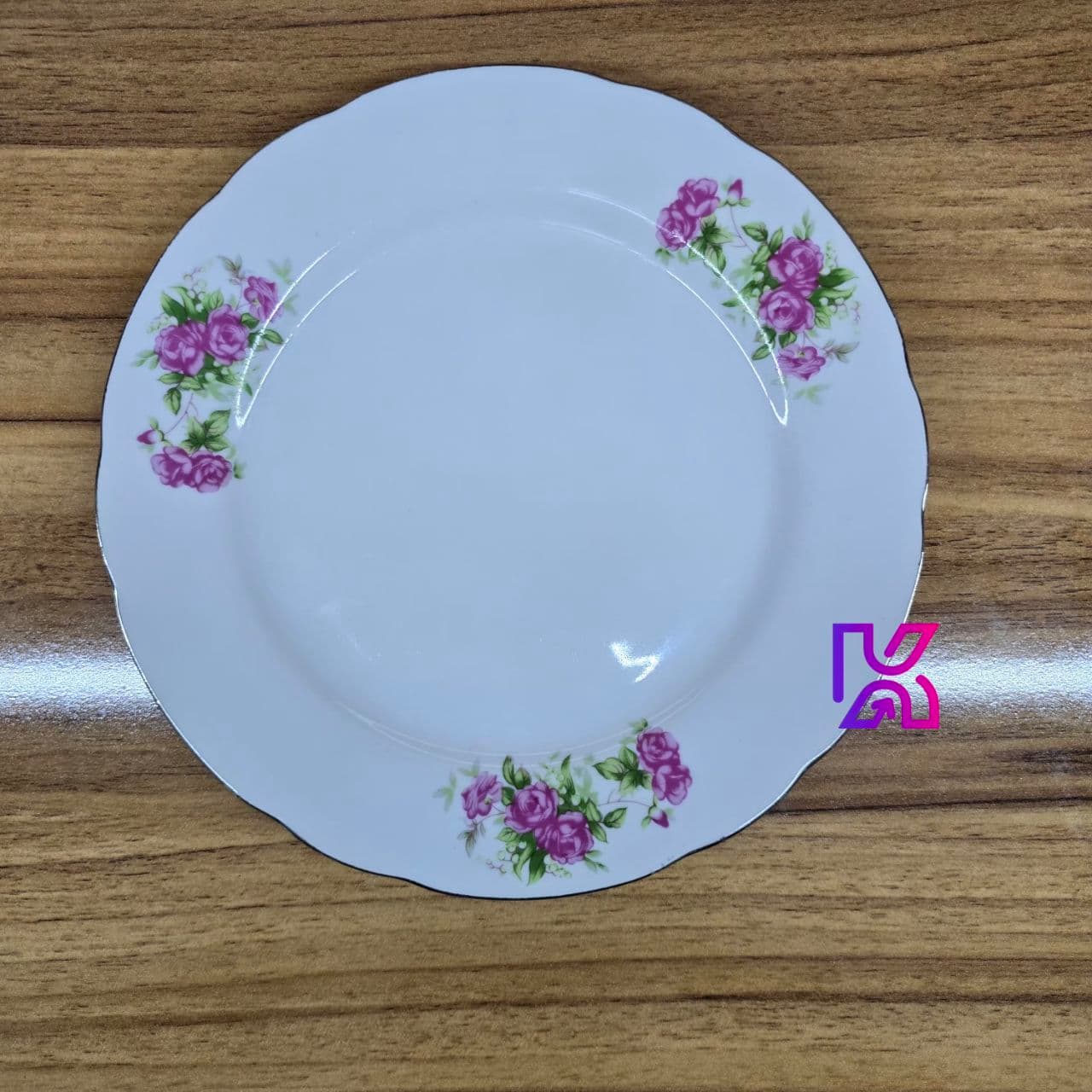 بشقاب برنج خوری گلسرخ ژاپن قطر21سانت