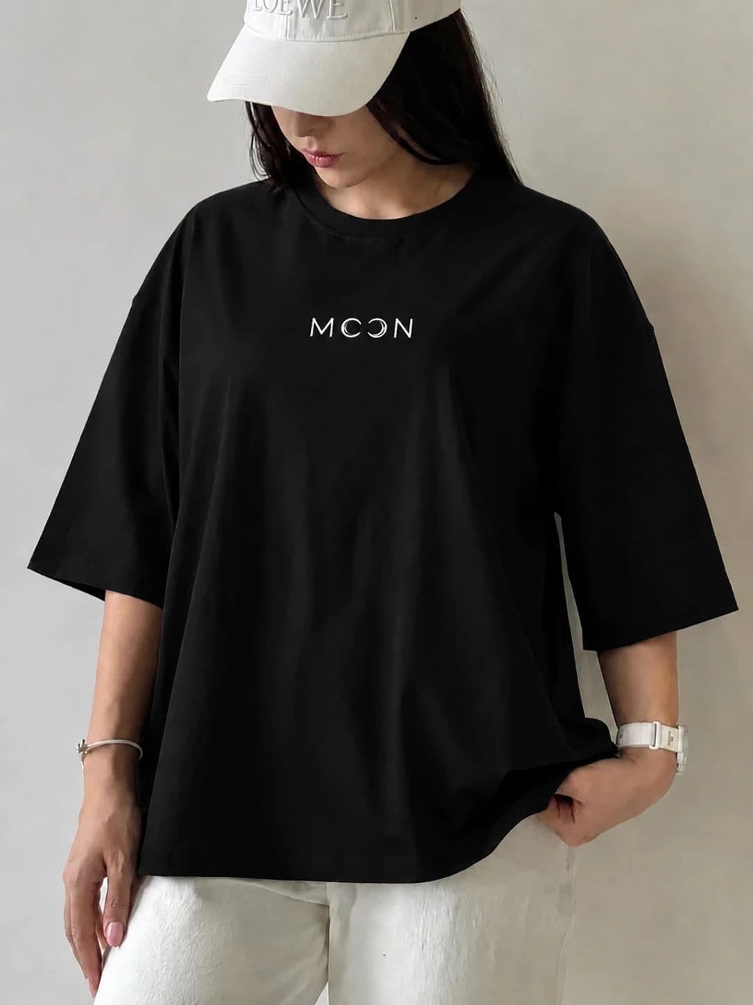 تیشرت باکسی Moon