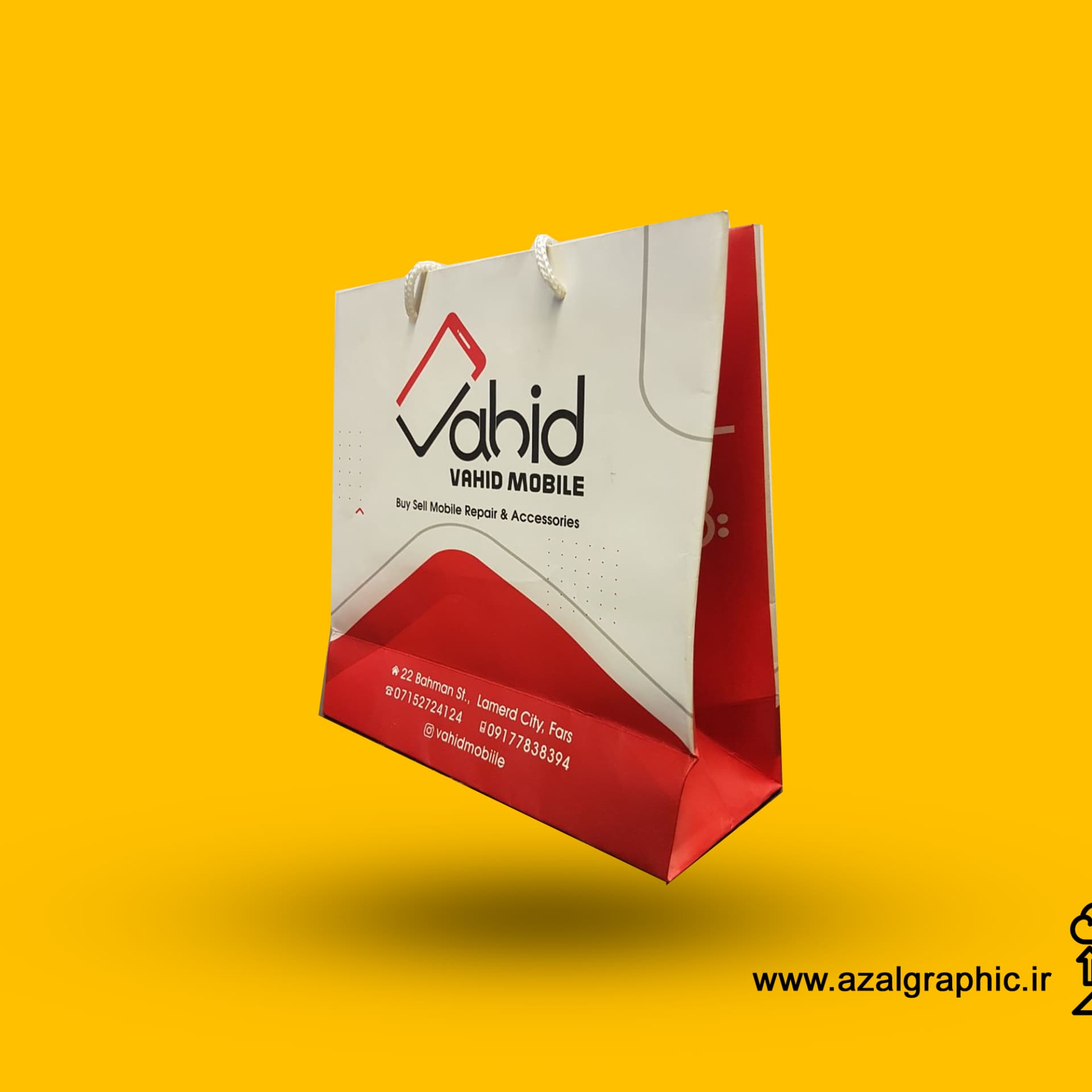 طراحی ساک دستی کاغذی اختصاصی — تصویر ۴
