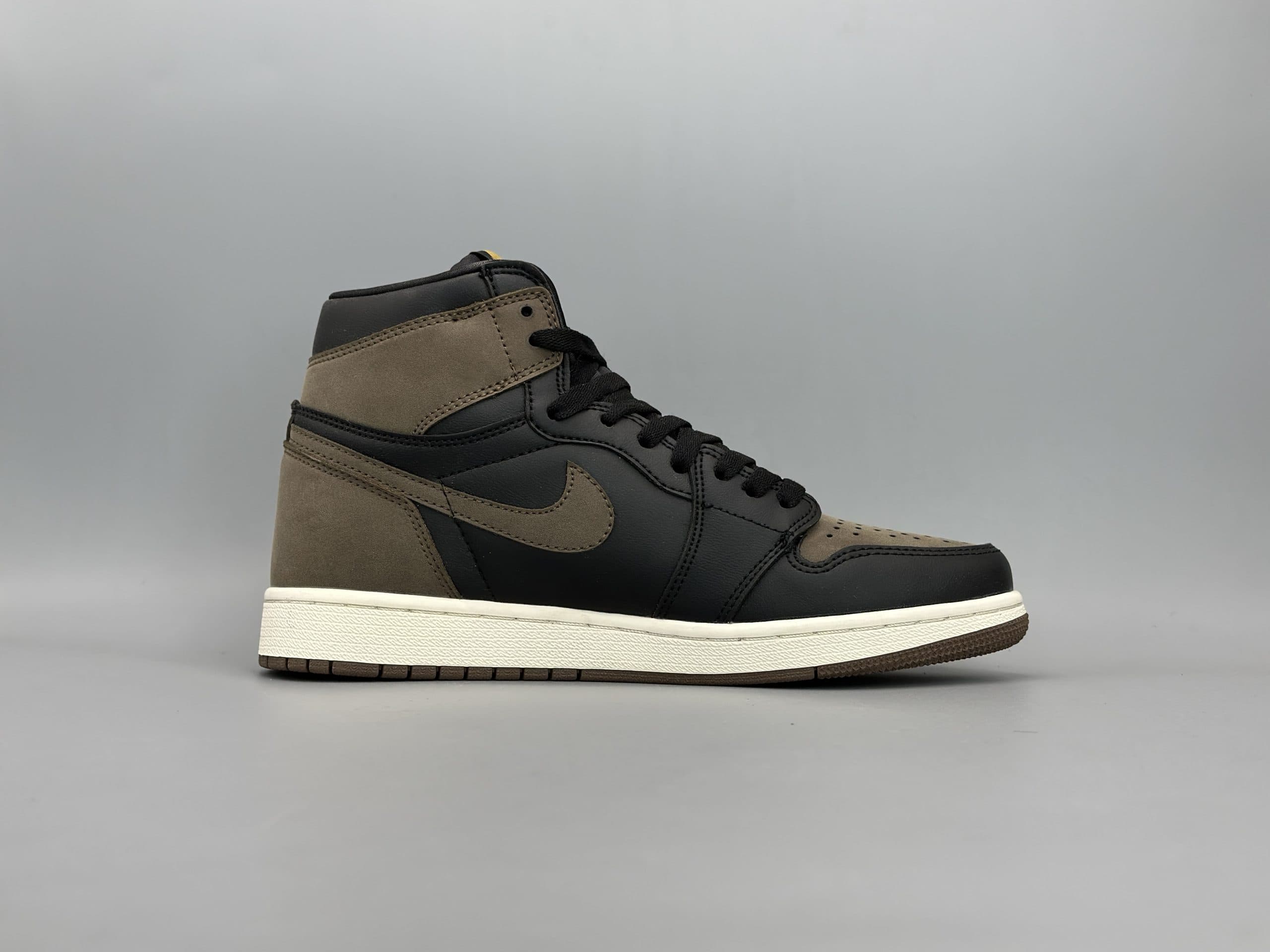 کتانی نایک ایر جردن 1 پالومینو مشکی قهوه ای/Nike air Jordan1 Palomino — تصویر ۳