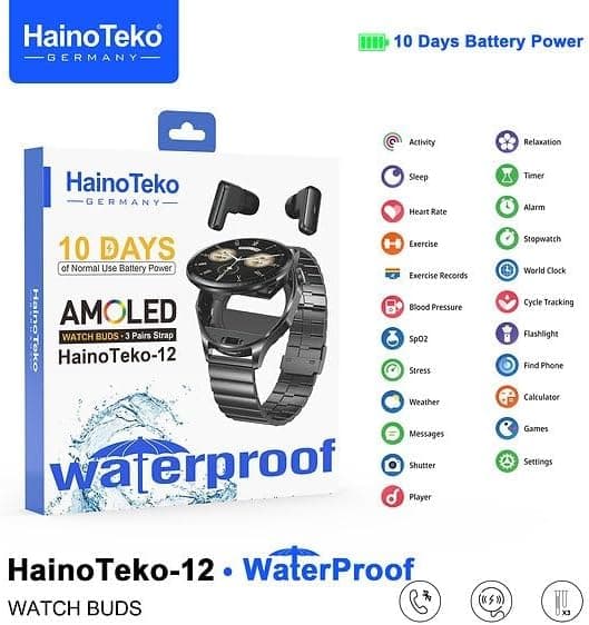 ساعت هوشمند HainoTeko12 — تصویر ۸