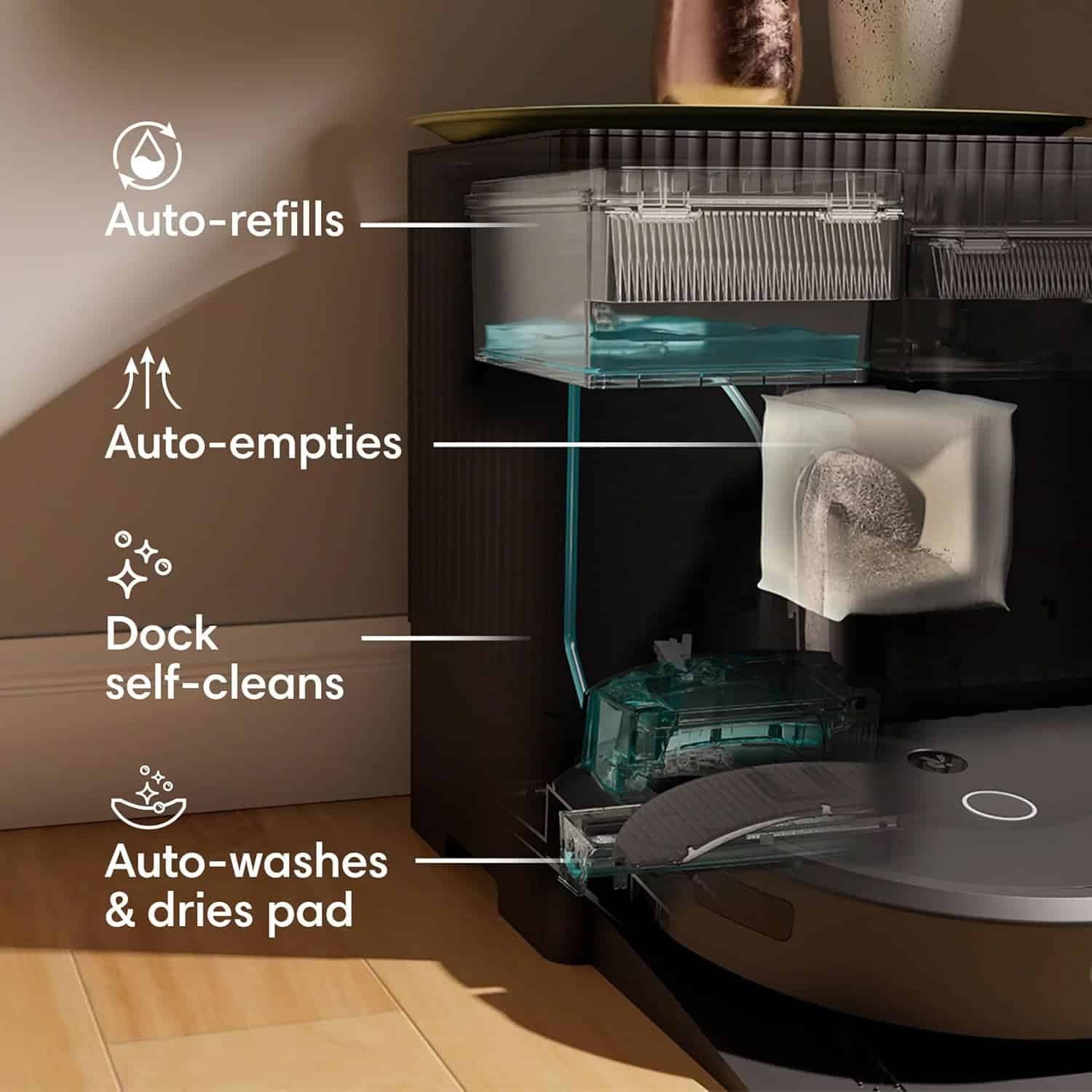 جارو رباتیک iRobot Combo® 10 Max — تصویر ۶