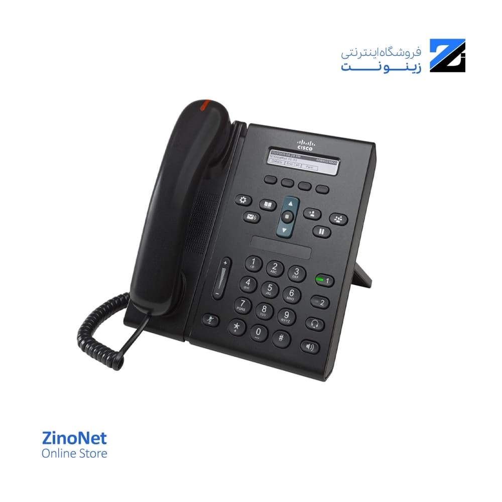 تلفن تحت شبکه سیسکو مدل CP-6921-C-K9 — تصویر ۲