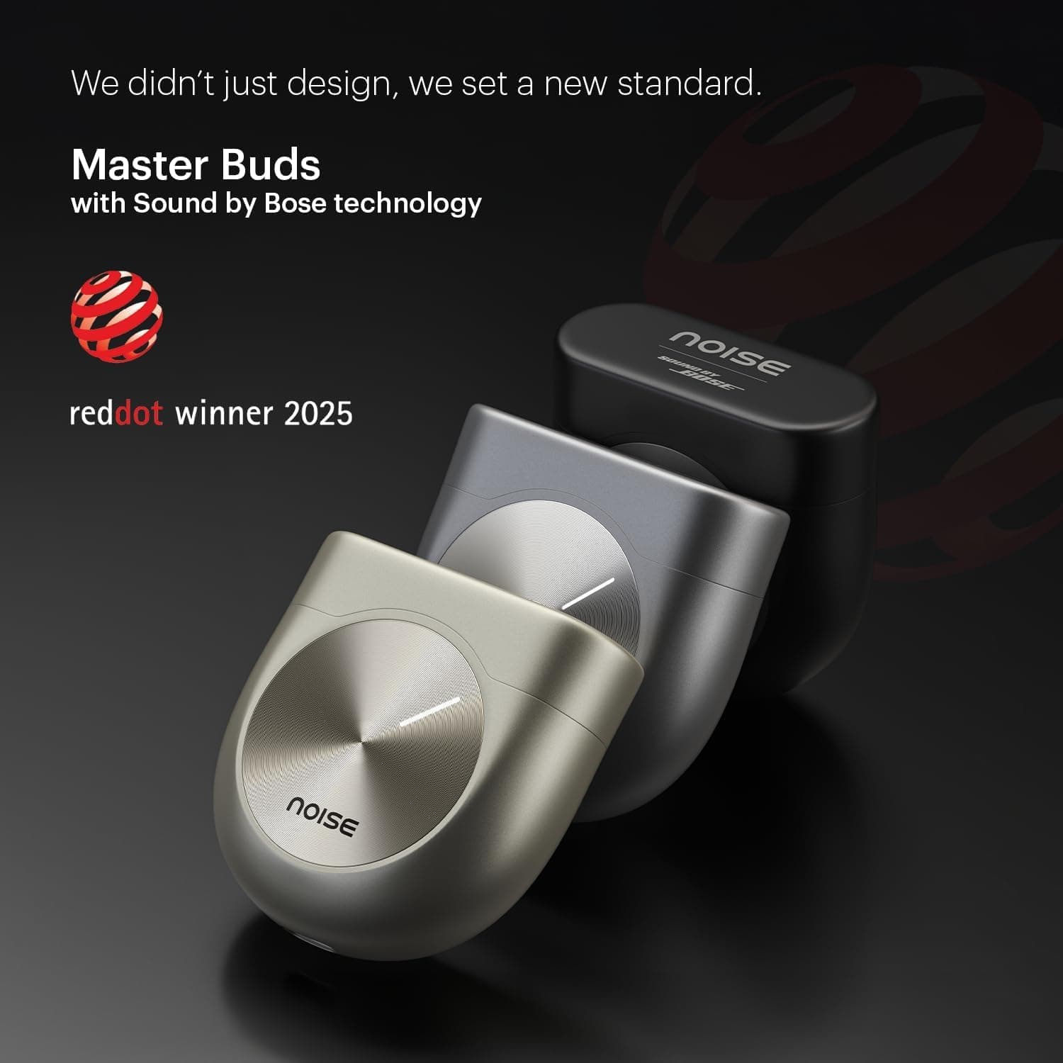 ایرپاد وایرلس Bose مدل MASTERBUDS — تصویر ۳