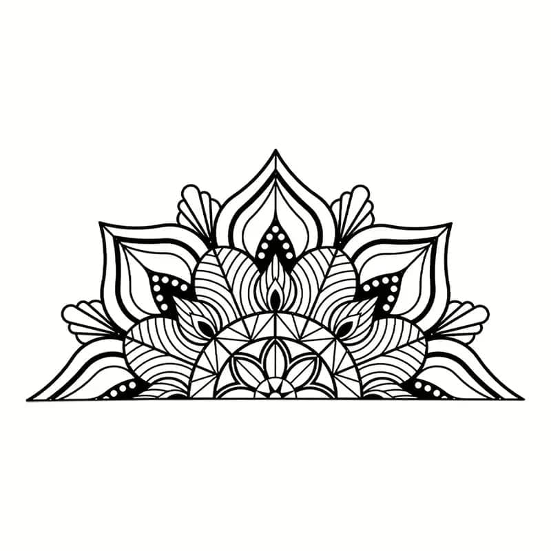 استیکر چوبی گل نیلوفر آبی — تصویر ۷