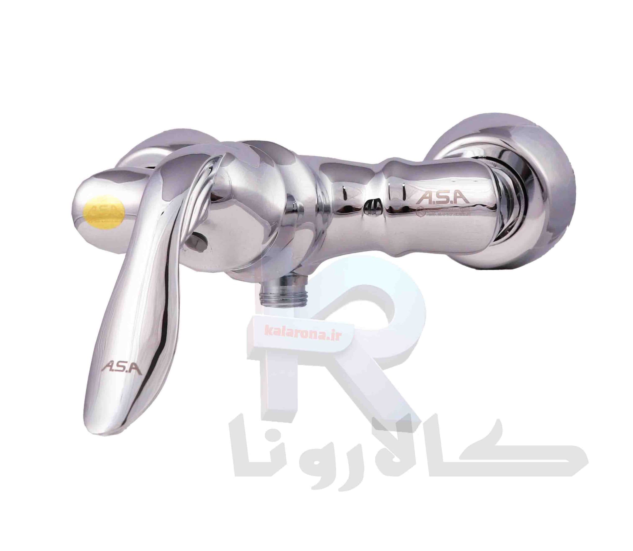 شیر‏ ‏توالت مدل ‎F6T6 کروم