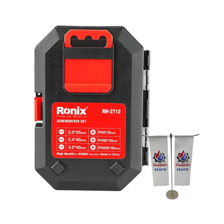 ست 6 عددی پیچ گوشتی ساعتی RH-2712 — تصویر ۳
