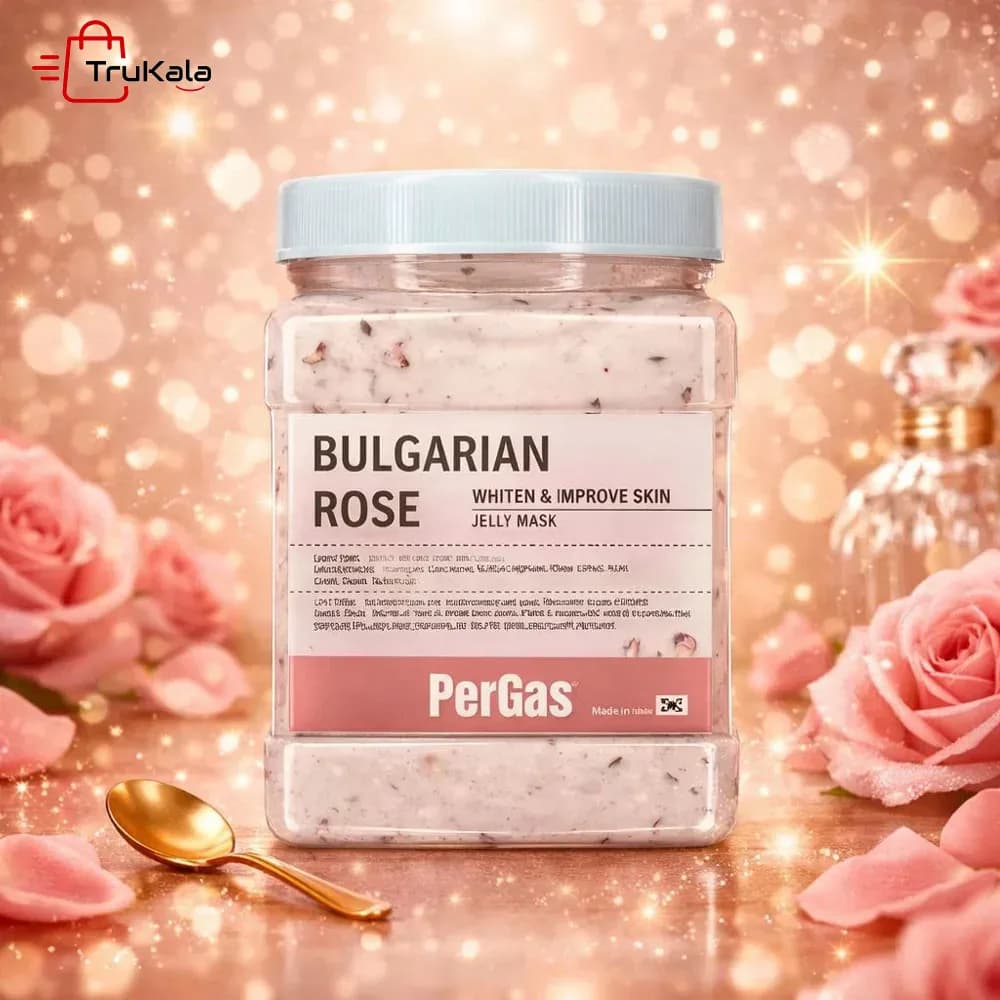 ماسک هیدروژلی گل رز پرگاس 700 گرم — تصویر ۳