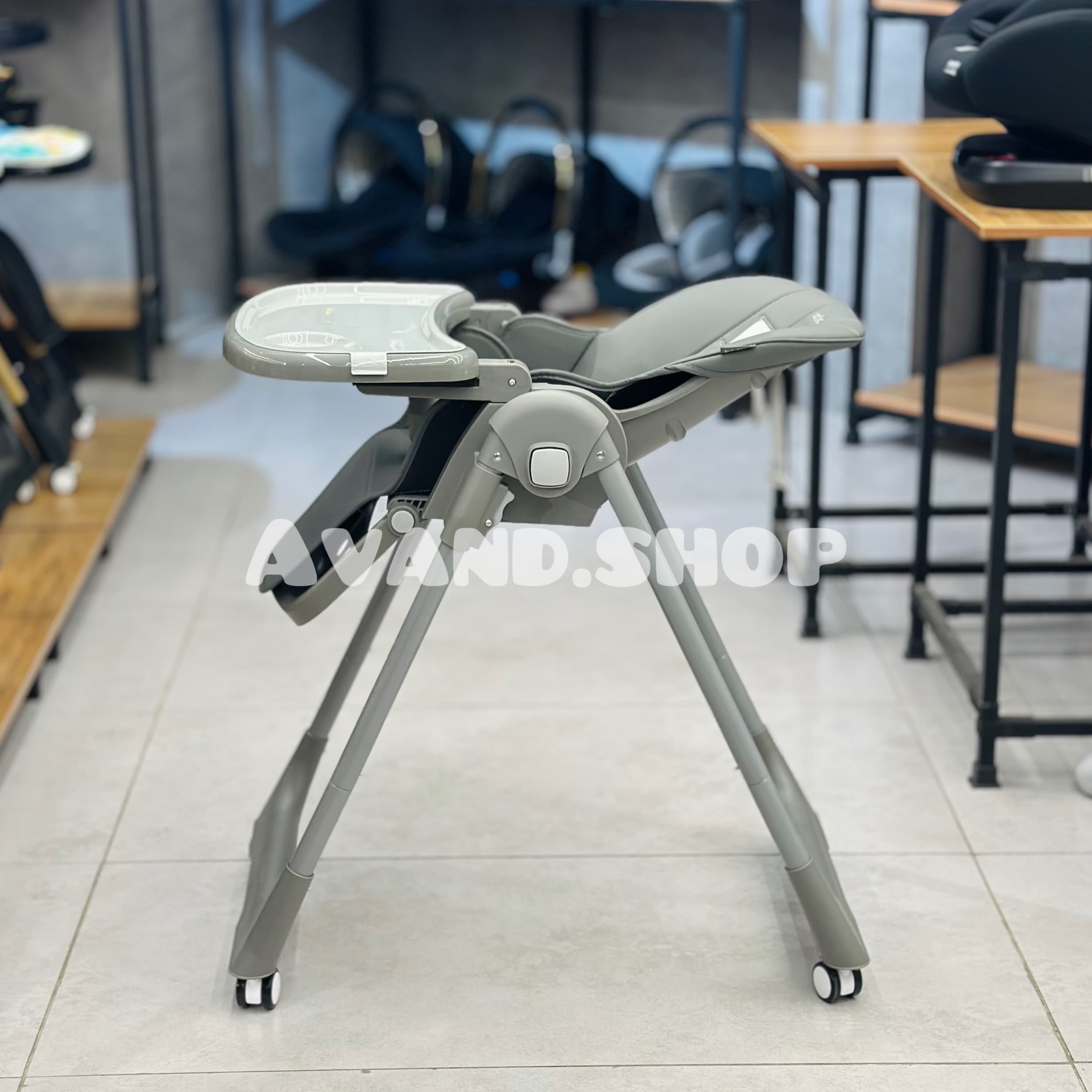 صندلی غذا کیدیلو Kidilo مدل DC01 (طوسی) — تصویر ۲