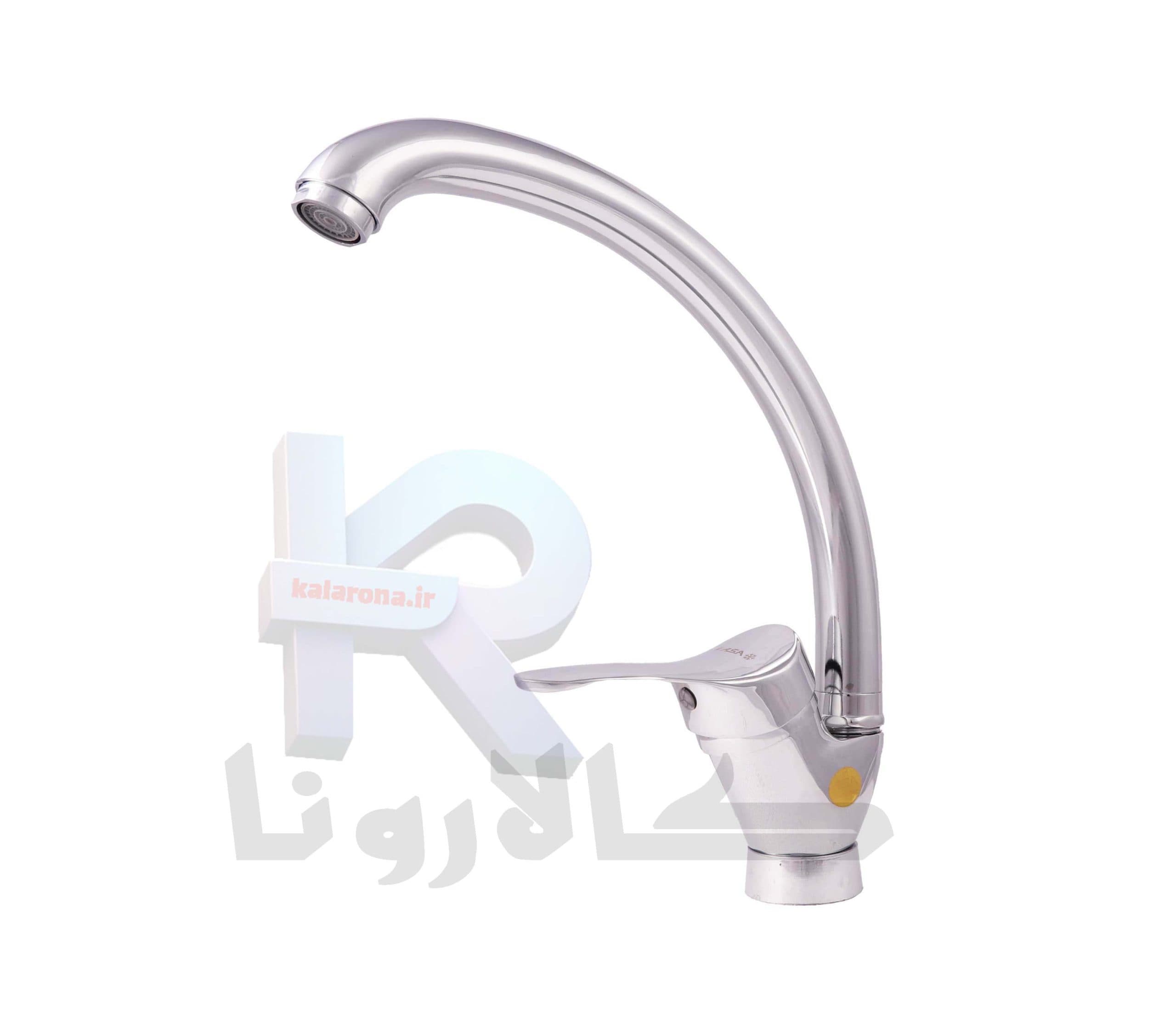 شیر‏ ظرفشویی مدل ‎P1Z7 کروم