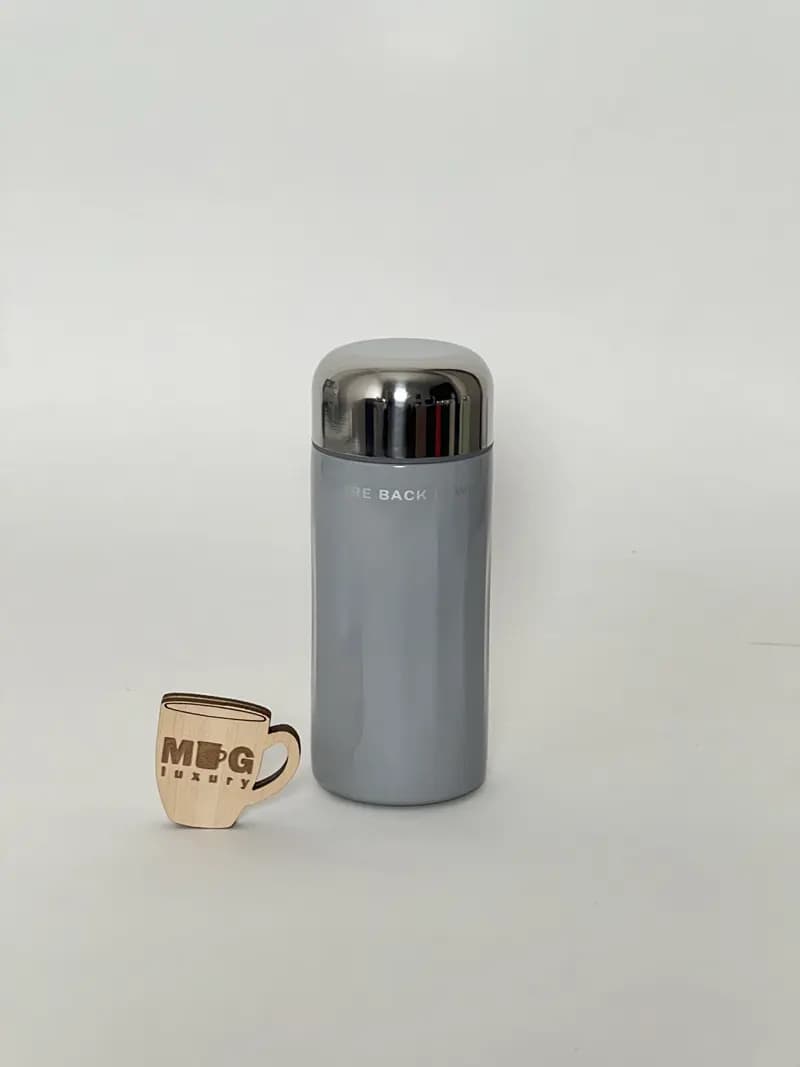 مینی تراول ماگ HSCUP خطی براق 200 میل استیل 304 — تصویر ۵