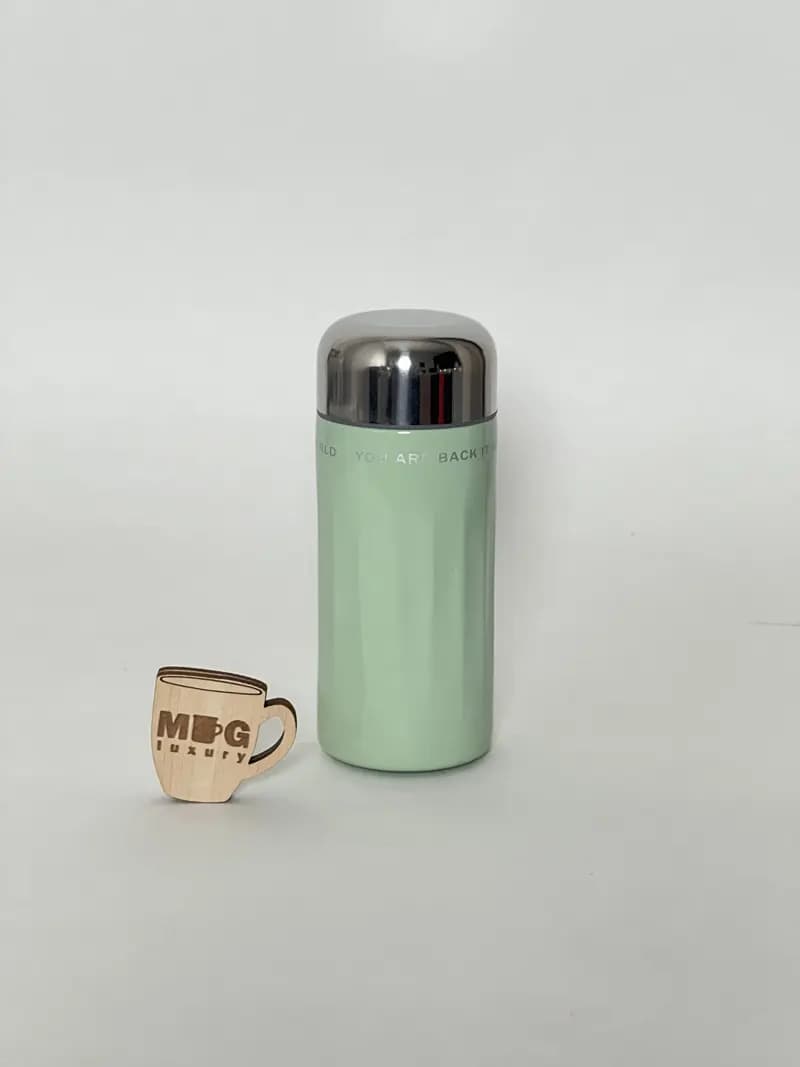 مینی تراول ماگ HSCUP خطی براق 200 میل استیل 304 — تصویر ۶