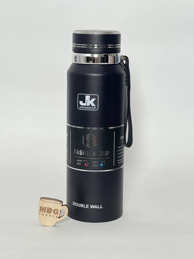 فلاسک JK اصل وارداتی صافی دار درب پیچی 1100 میل استیل 304 — تصویر ۲