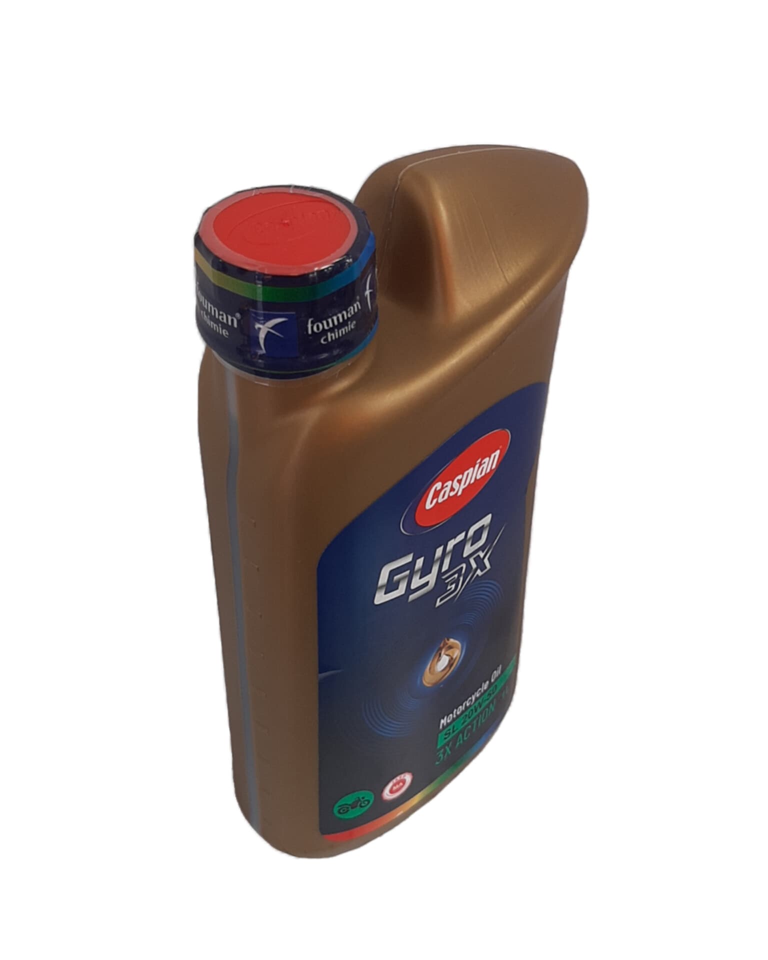 روغن موتور سیکلت کاسپین 20w50 (یک لیتری) SL — تصویر ۳