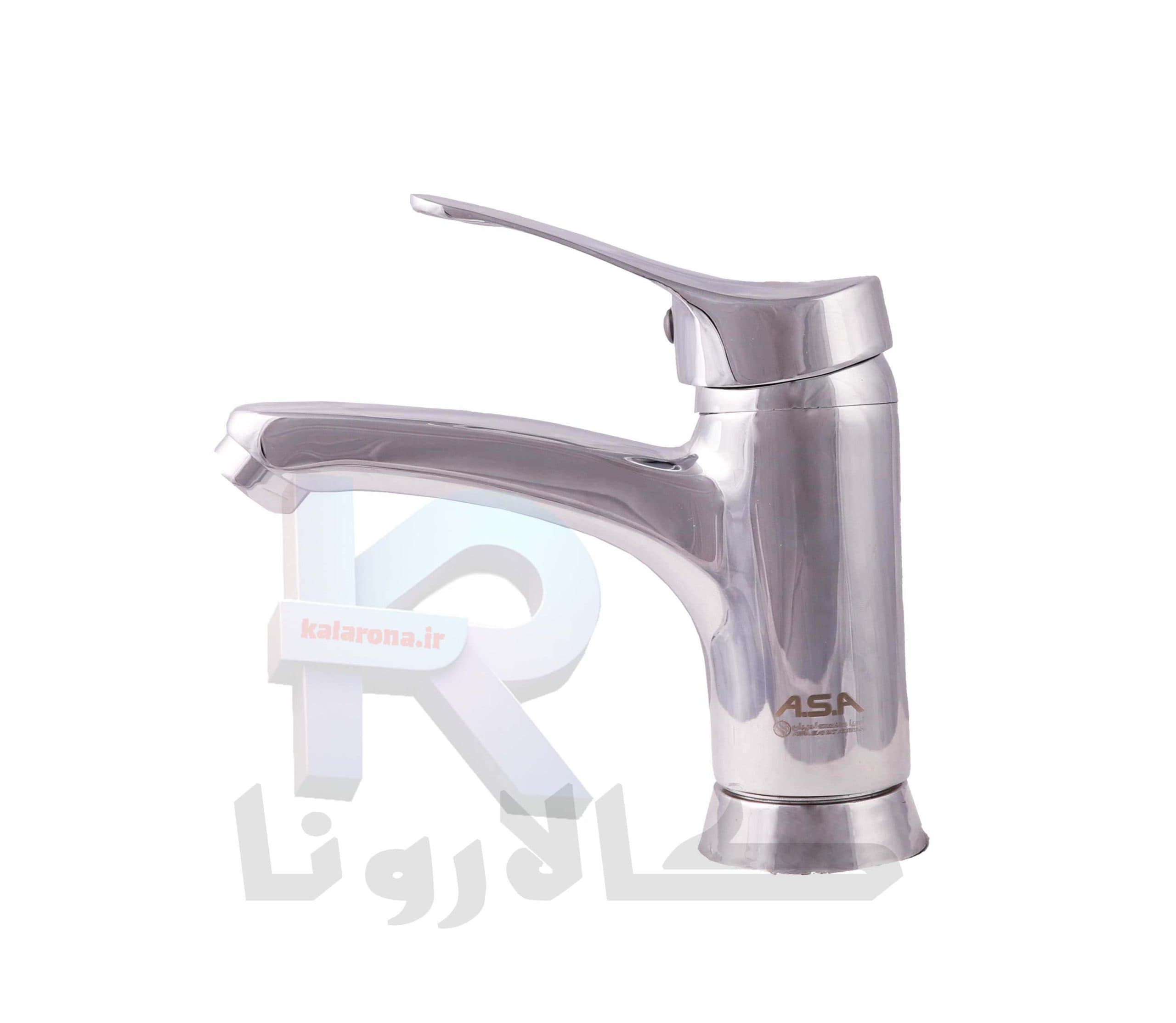 ‏شیر‏ ‏روشویی ‎مدل A1Z7 کروم‏ مچی