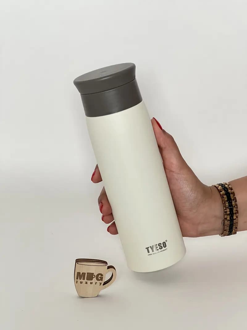 تراول ماگ تایسو دو درب 500 میل استیل 304 — تصویر ۴