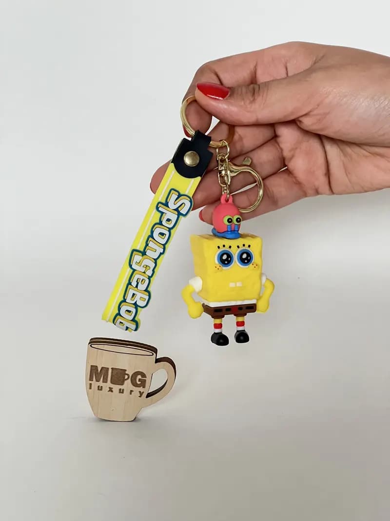 جاکلیدی سیلیکونی باب اسفنجی و پاتریک Spongebob — تصویر ۲