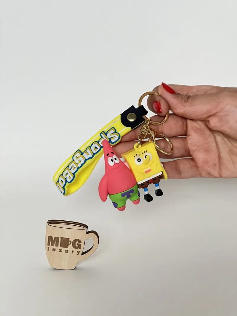 جاکلیدی سیلیکونی باب اسفنجی و پاتریک Spongebob — تصویر ۳