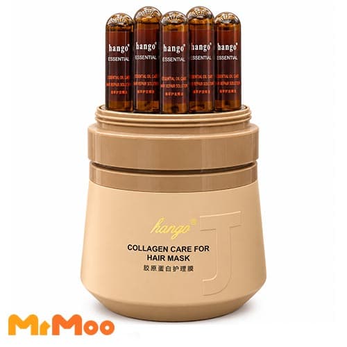 ماسک مو ویال دار کلاژن هانگو COLLAGEN CARE FOR HAIR MASK hango — تصویر ۹