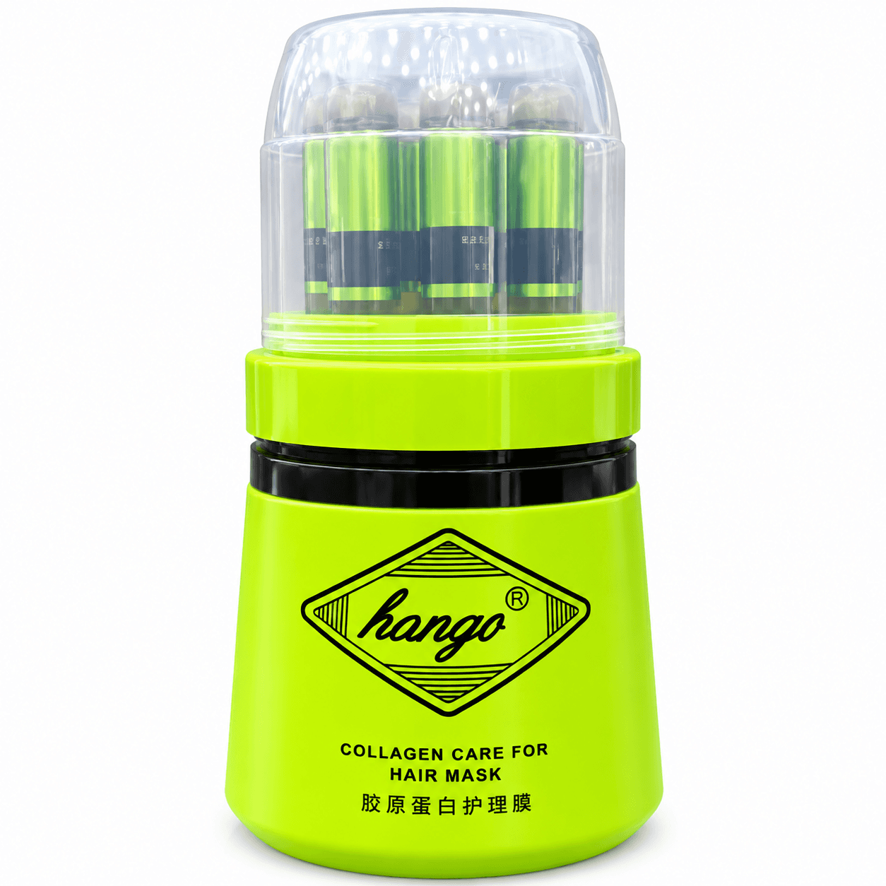 ماسک مو ویال دار کلاژن هانگو COLLAGEN CARE FOR HAIR MASK hango — تصویر ۲