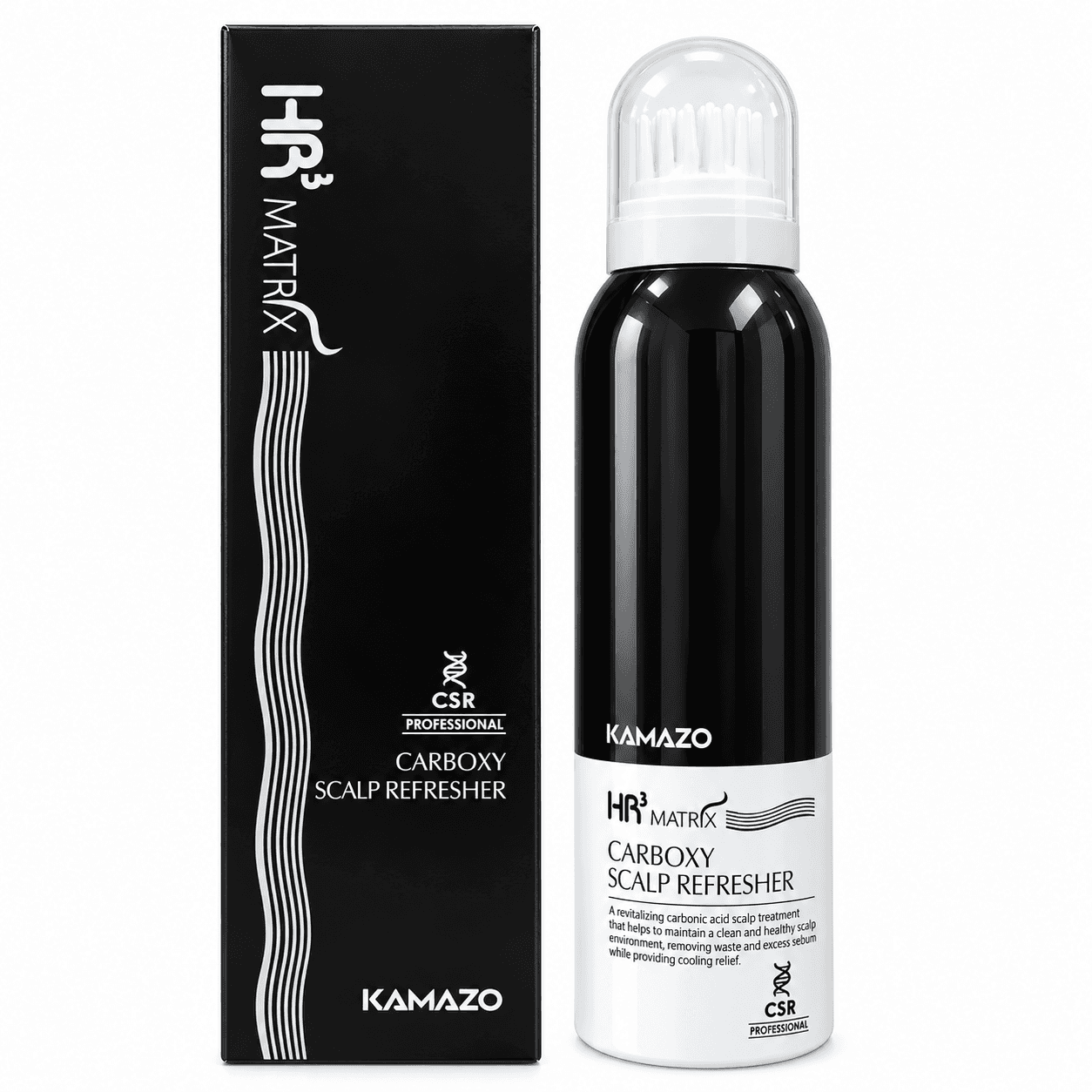 اسپری فوم رفرش کننده کربوکسی کامازو HR MATRIX SCALP REFRESH CARBOXY KAMAZO — تصویر ۲