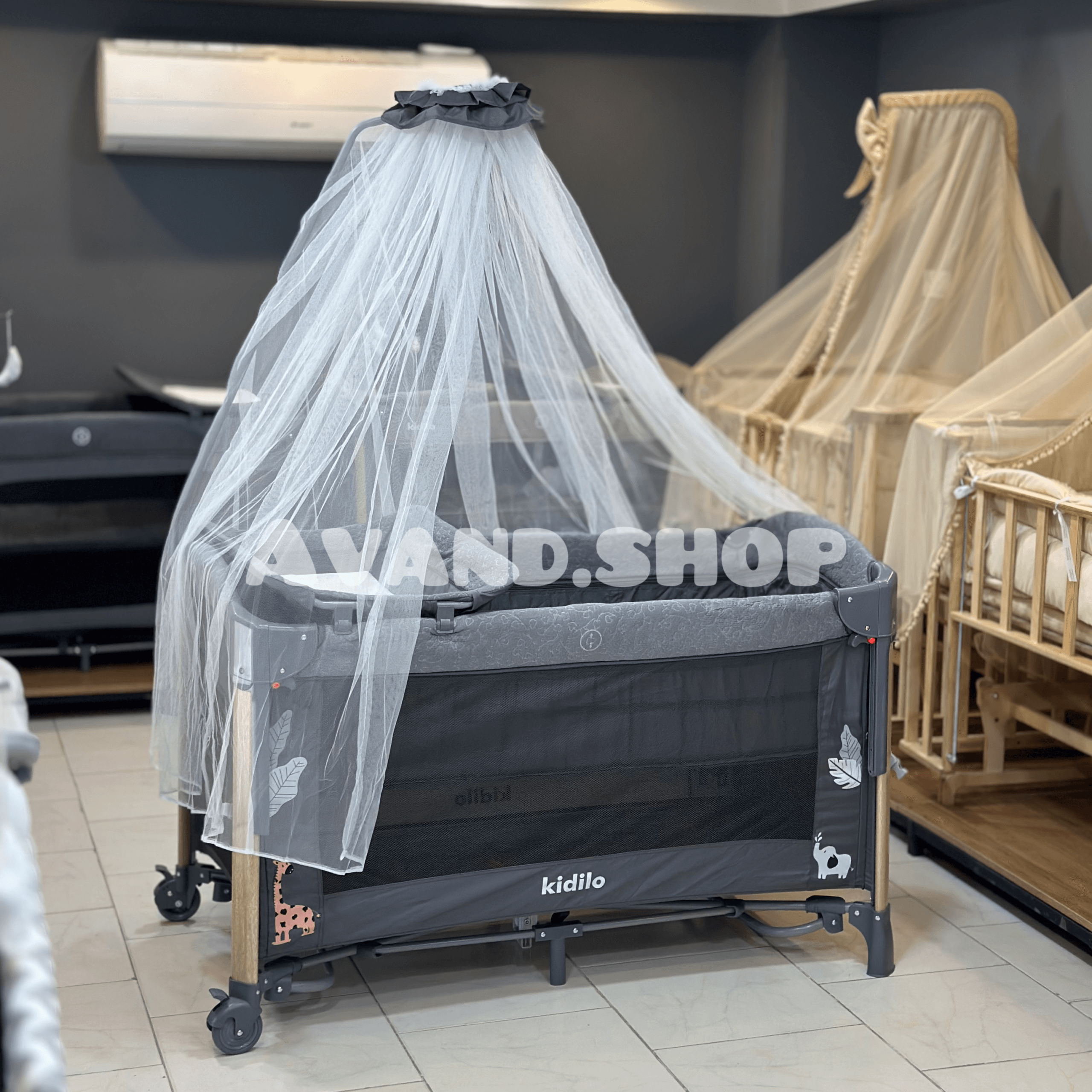 تخت و پارک چند کاره kidilo کیدیلو مدل AP940S