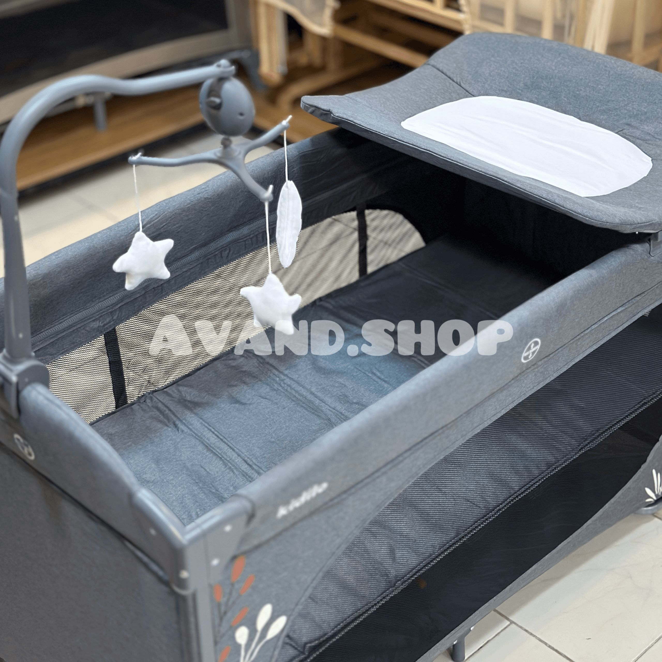 تخت و پارک چند کاره kidilo کیدیلو مدل AP940S — تصویر ۲