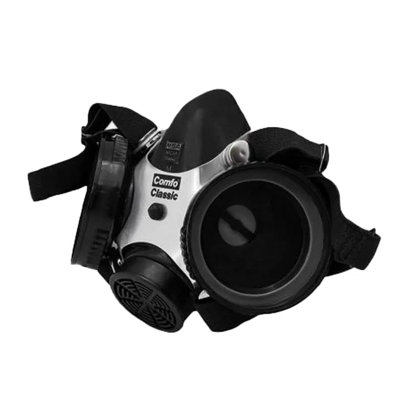 پک ماسک نیم صورت MSA Comfo Classicبافیلترنوارمشکی — تصویر ۳